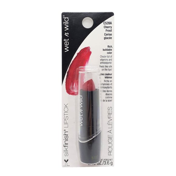 Wet n Wild Lipstick Cherry Frost & Hot Red - Picture 3 of 7